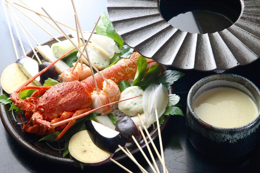 Oshima Onsen Hotel Kaiseki Dish