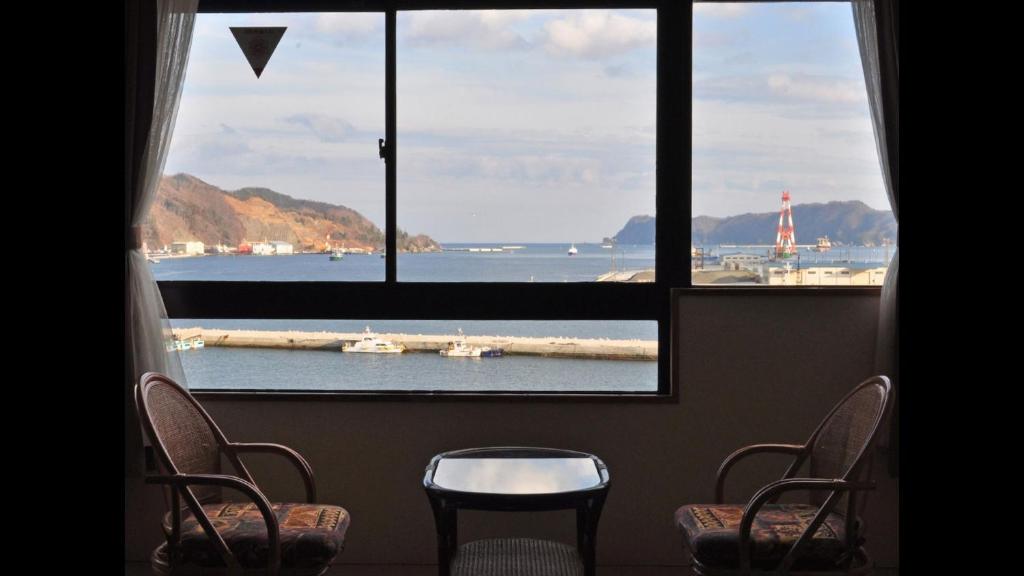 Rikuchu Coast Grand Hotel Sea View Window