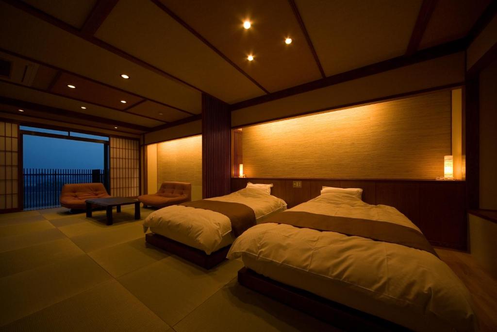 Roppokan Traditional Room Beds Tatami