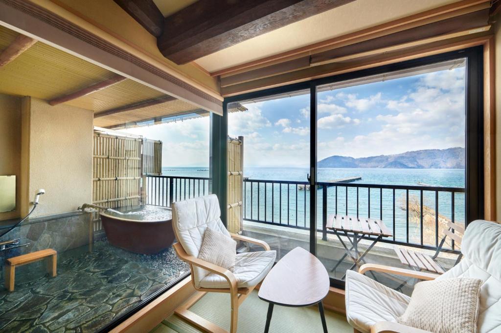 Ryokan Beniayu Ocean View Room