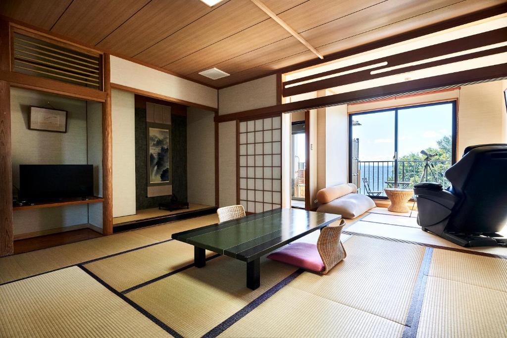Ryokan Beniayu Tatami Room Ocean View