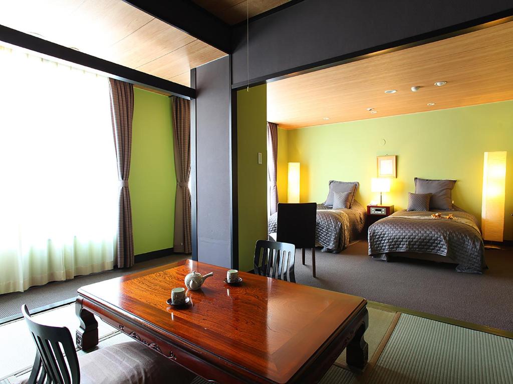 Ryokan Biyunoyado Room Tatami Beds