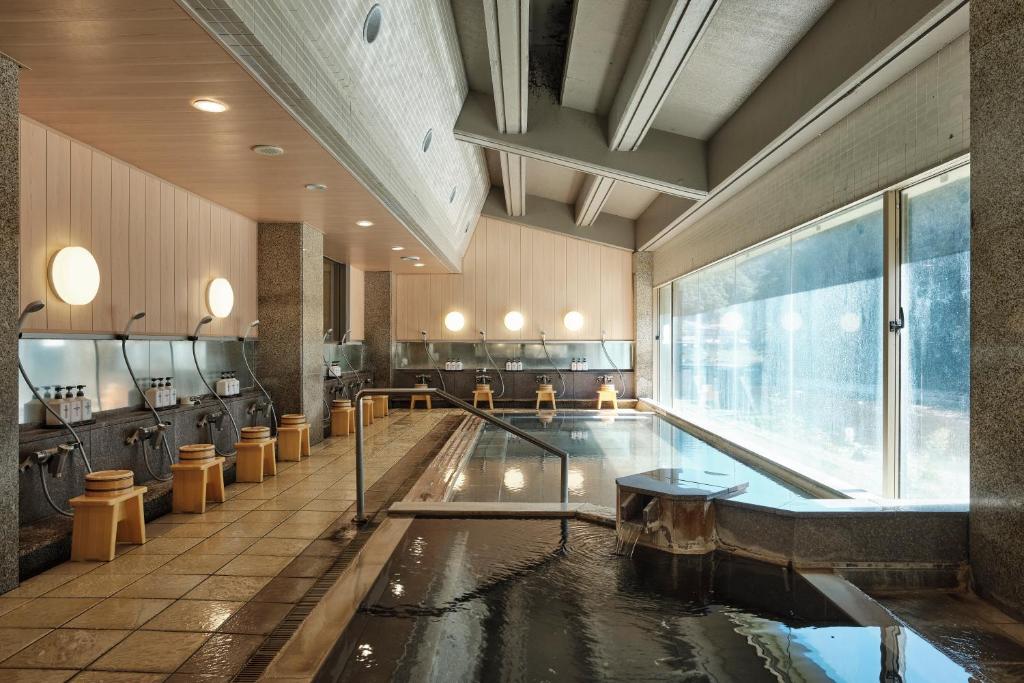 Sansuikan Kawayu Midoriya Onsen Bath