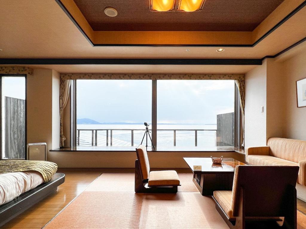 Saromako Tsuruga Resort Tatami Room Lake View