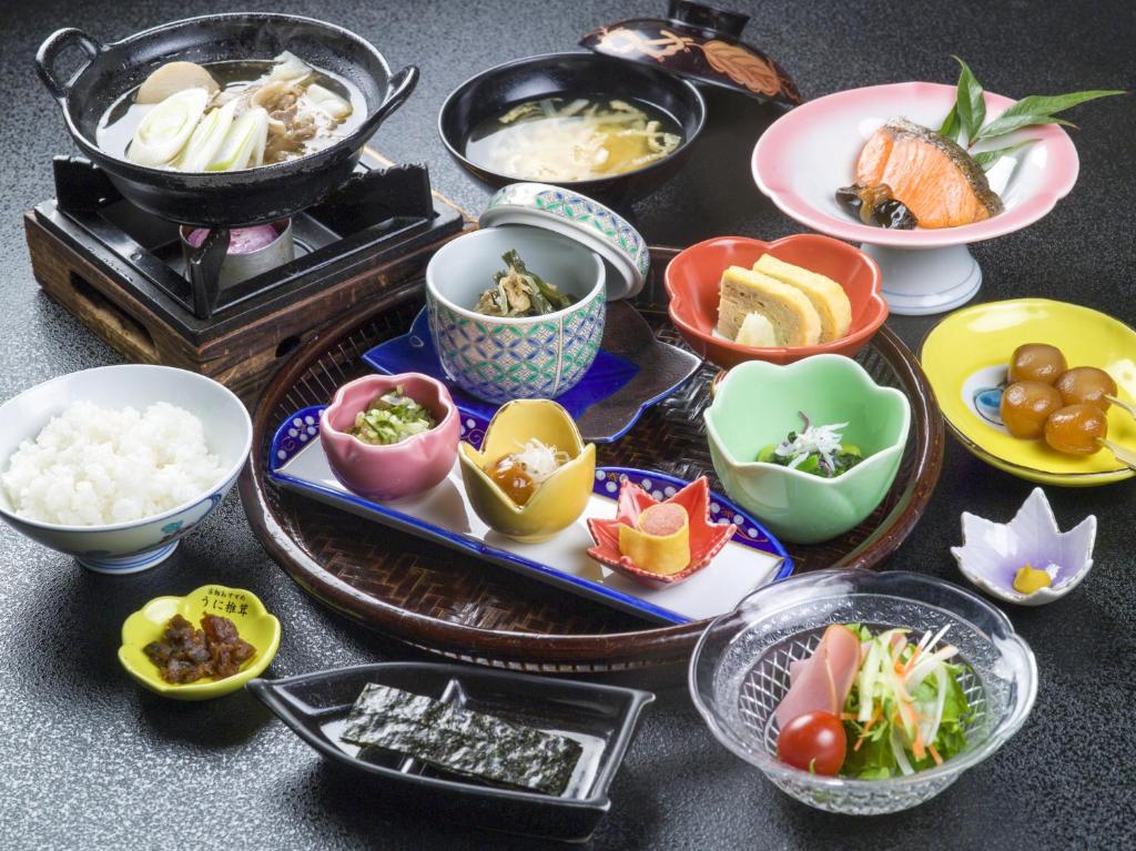 Takamiya Ryokan Miyamaso Kaiseki Meal