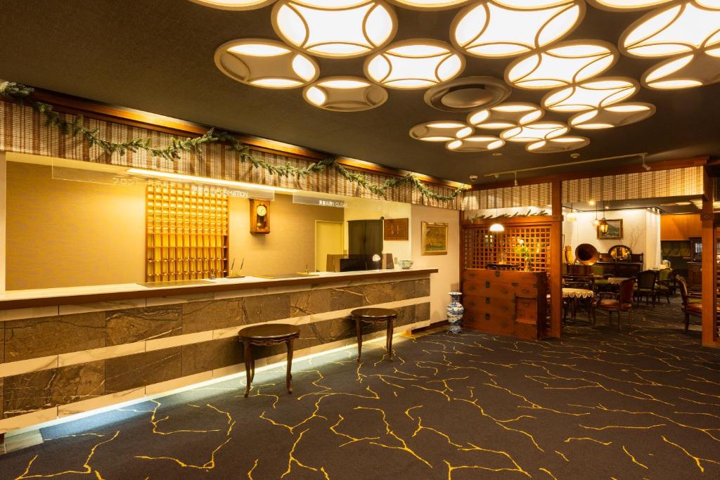 Takeo Onsen Taisho Romantic Inn Kyotoya Lobby Area