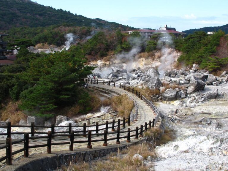 Unzen Onsen Area