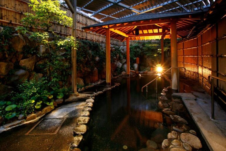 Yuda Onsen Yuuberu Hotel Matsumasa Outdoor Onsen