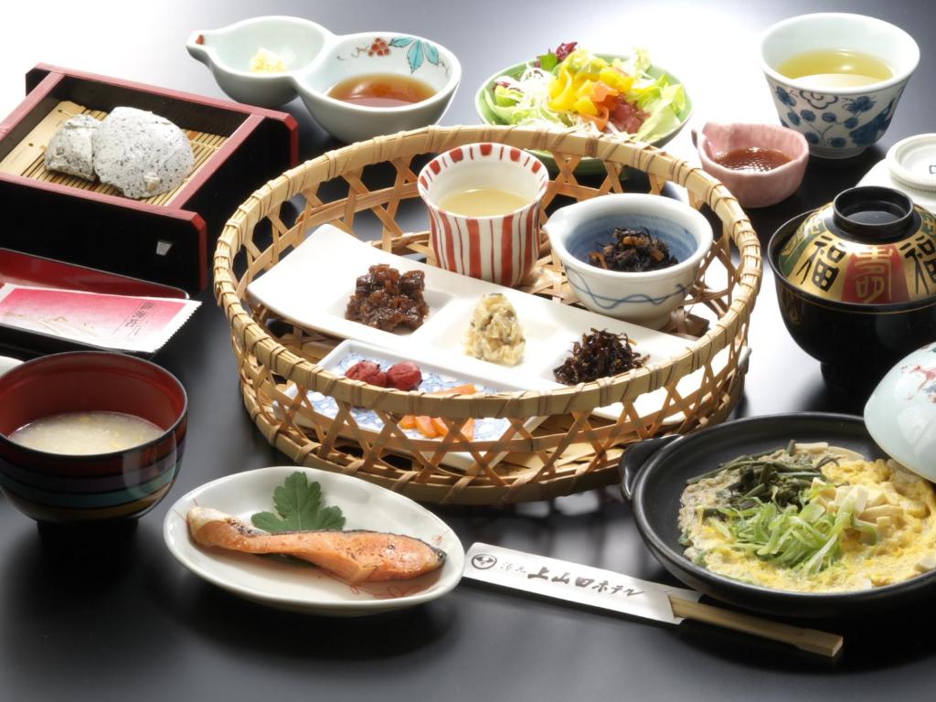 Yumoto Kamiyamada Hotel Japanese Breakfast