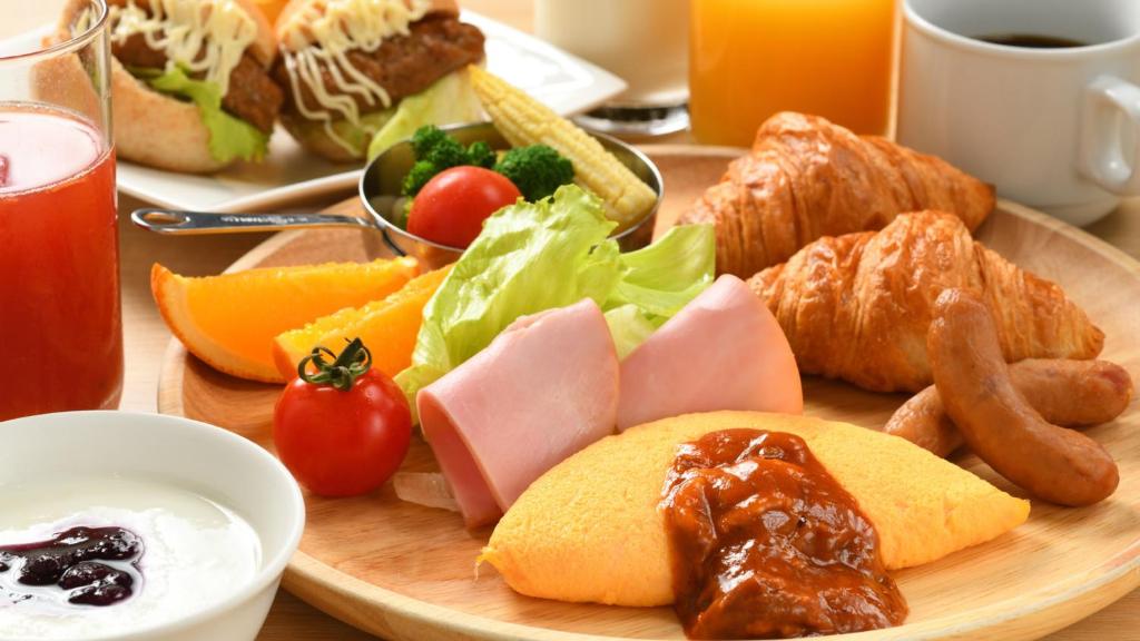 Yunomori Hotel Shidotaira Breakfast Plate