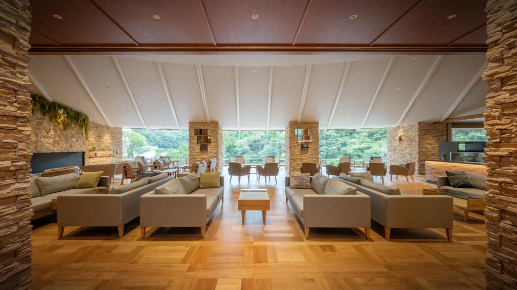Yunomori Hotel Shidotaira Modern Lounge