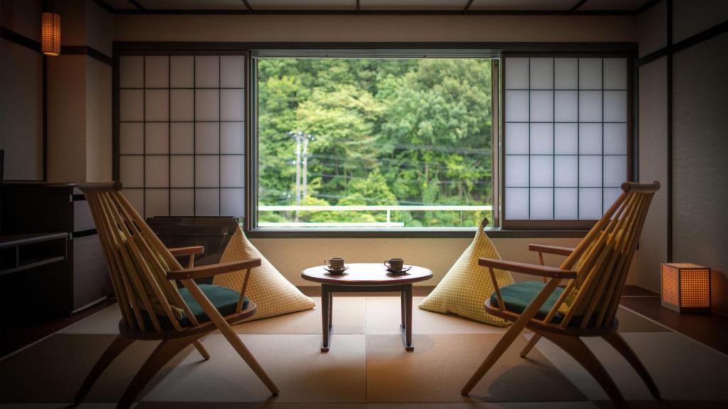 Yunomori Hotel Shidotaira Tatami Room Tea