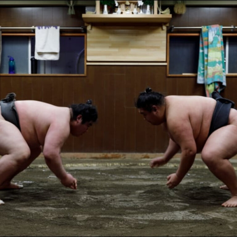 Witness Sumo Training in Ryogoku with Expert Insights and a Take-Home Souvenir