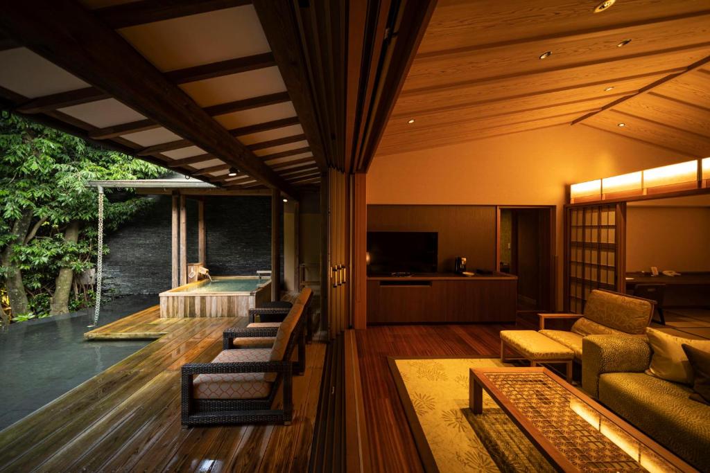 Abba Resorts Izu Zagyosoh Luxury Room Outdoor Onsen