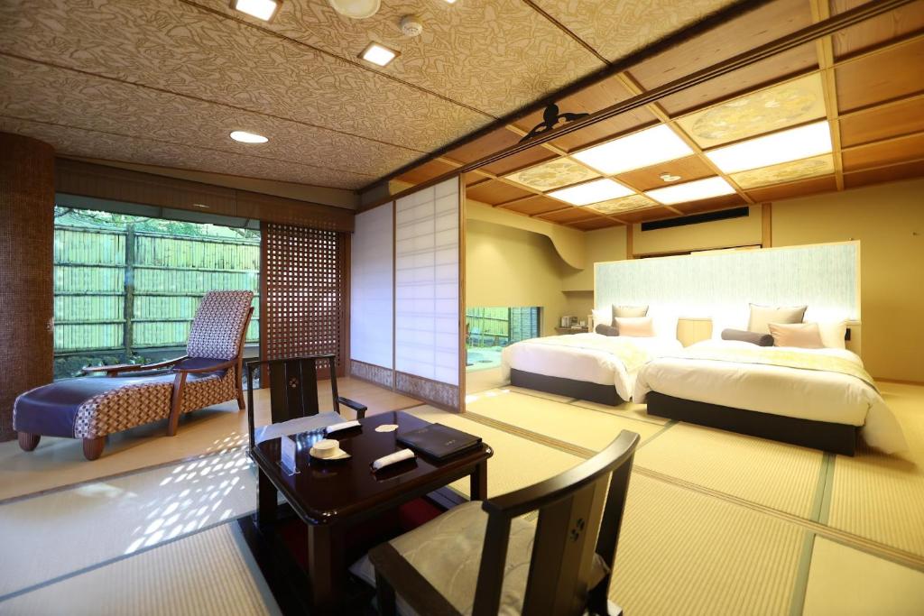 Abba Resorts Izu Zagyosoh Tatami Room Beds Lounge