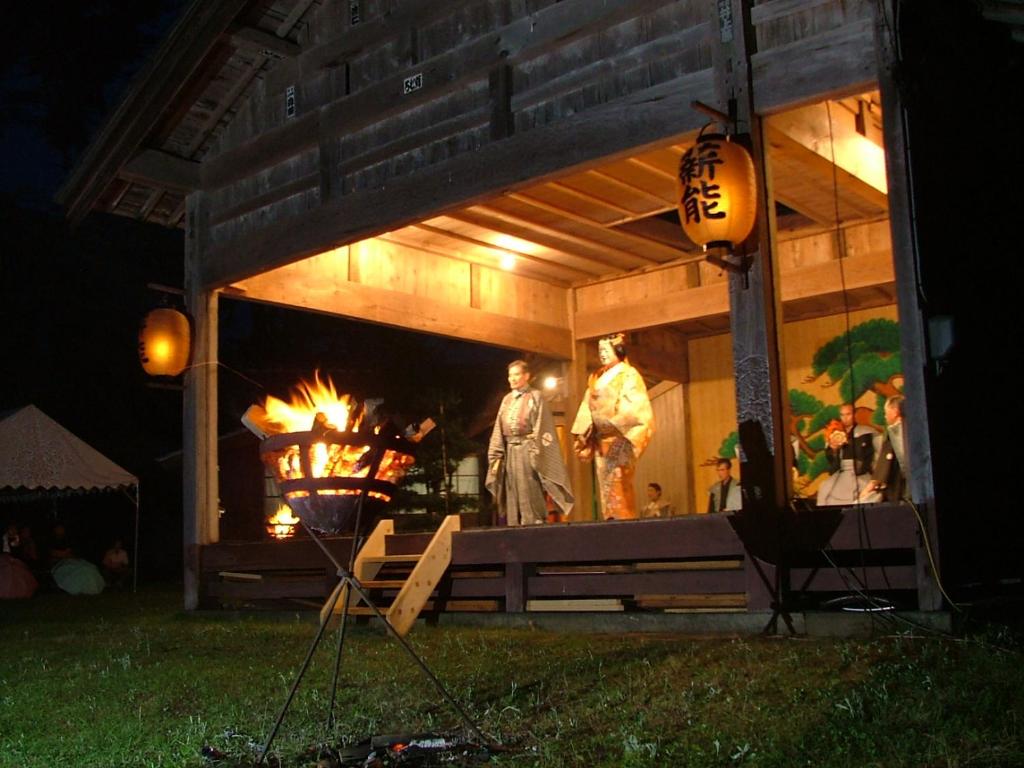 Aokiya Noh Theater Performance
