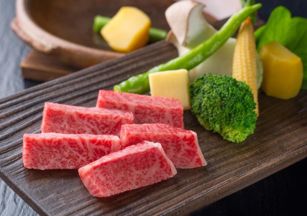 Gero Onsen Yamagataya Wagyu Vegetables