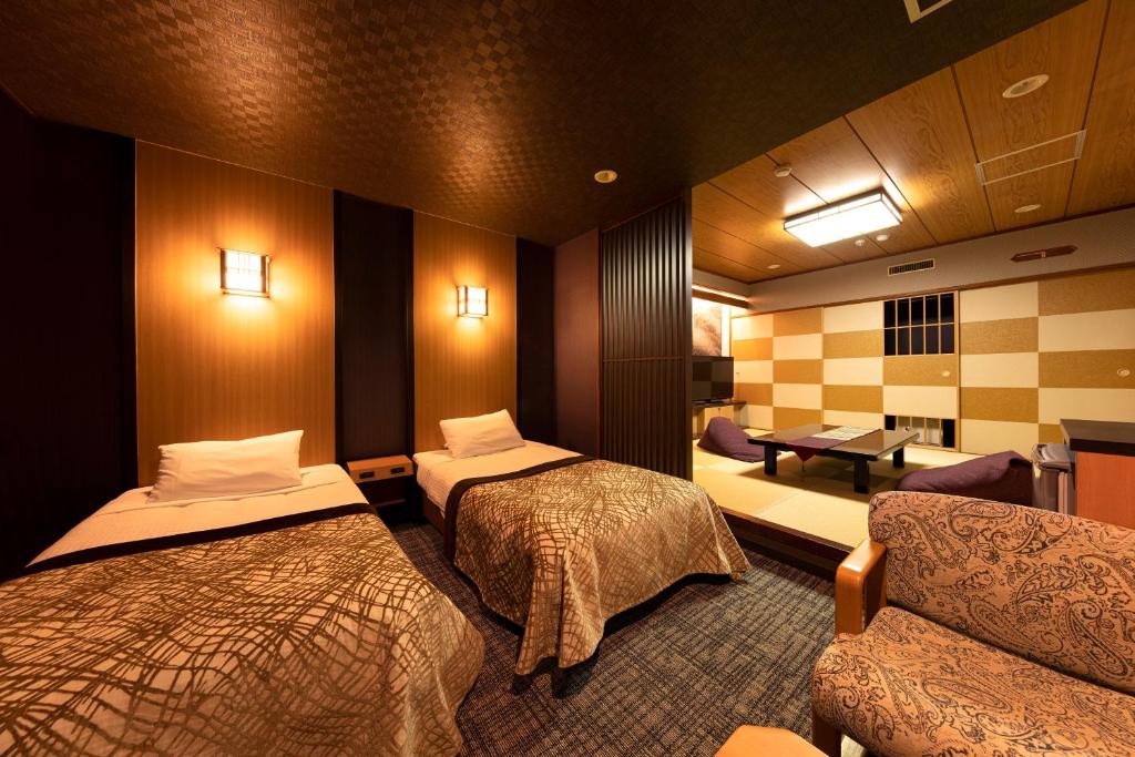 Hizenya Tsuetate Kanko Hotel Twin Room Tatami Area