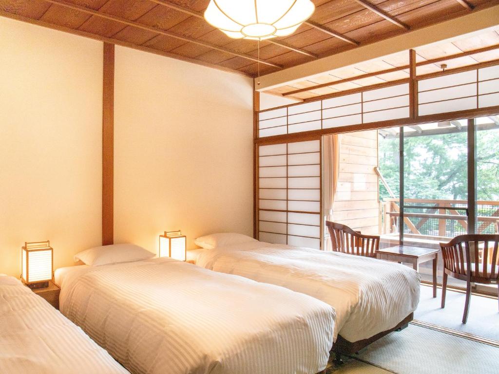 Hotel Shirahamakan Tatami Room Three Beds