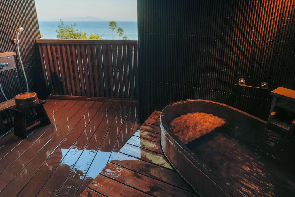 Izu Atagawa Yubana Mankai Adult Only Private Onsen Sea View