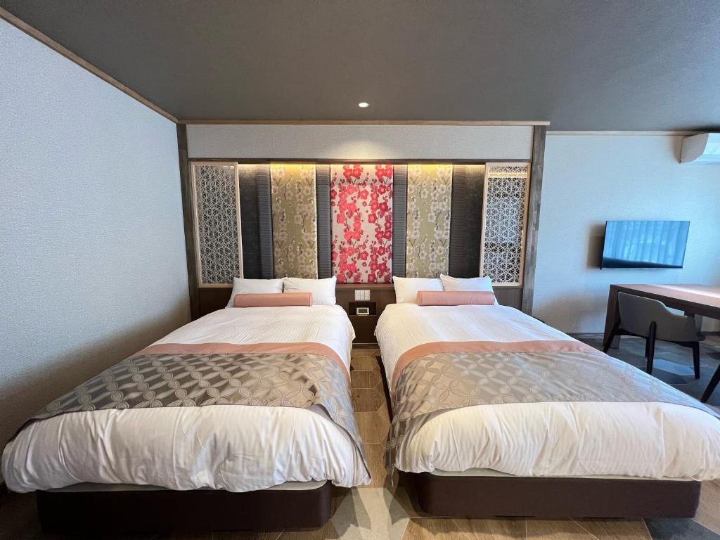 Marukyo Twin Bed Room