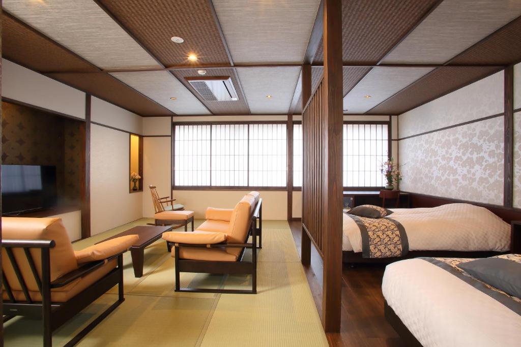 Mount Tsukuba Edoya Tatami Sitting Bedroom