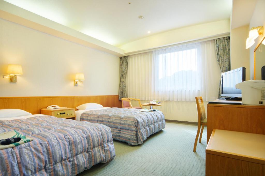 New Royal Hotel Shimanto Twin Bed Room
