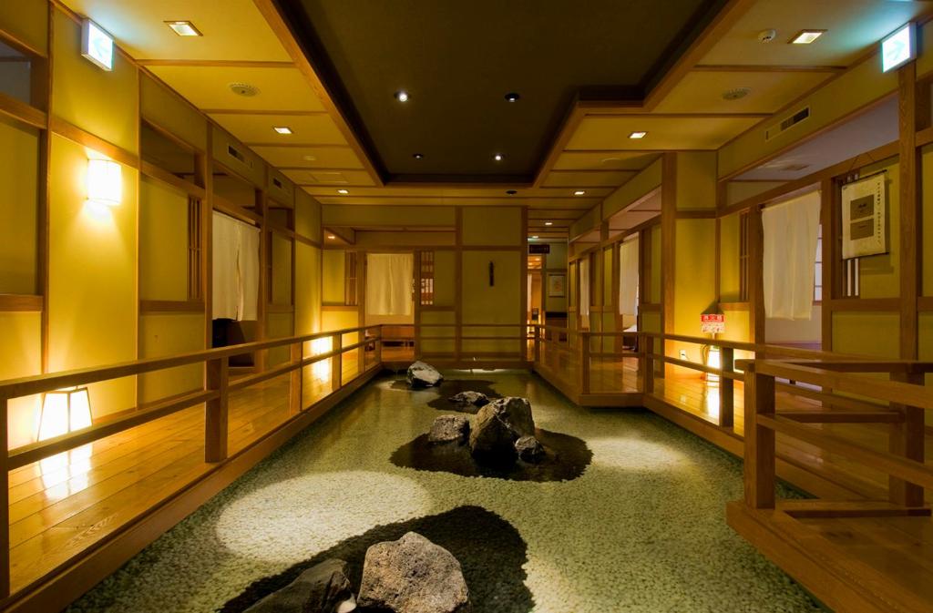 Noboribetsu Sekisuitei Hallway Indoor Garden