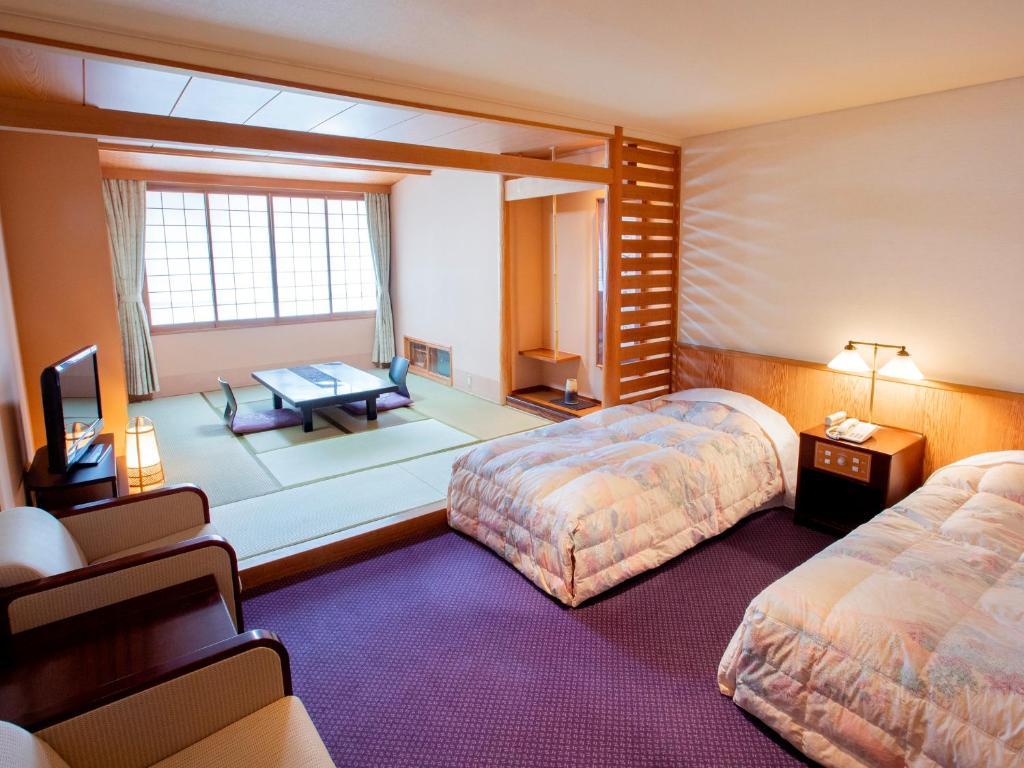 Noboribetsu Sekisuitei Room Tatami Beds