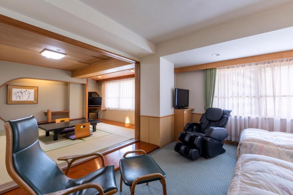 Noboribetsu Sekisuitei Tatami And Bedroom