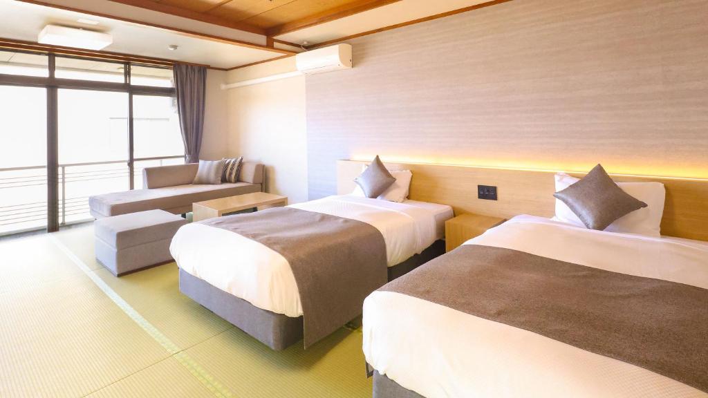 Oedo Onsen Monogatari Premium Yamashitaya Modern Room