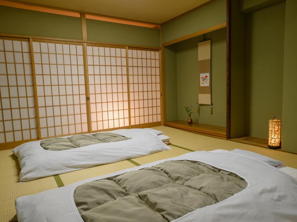 Ryokan Kohro Tatami Room Futons