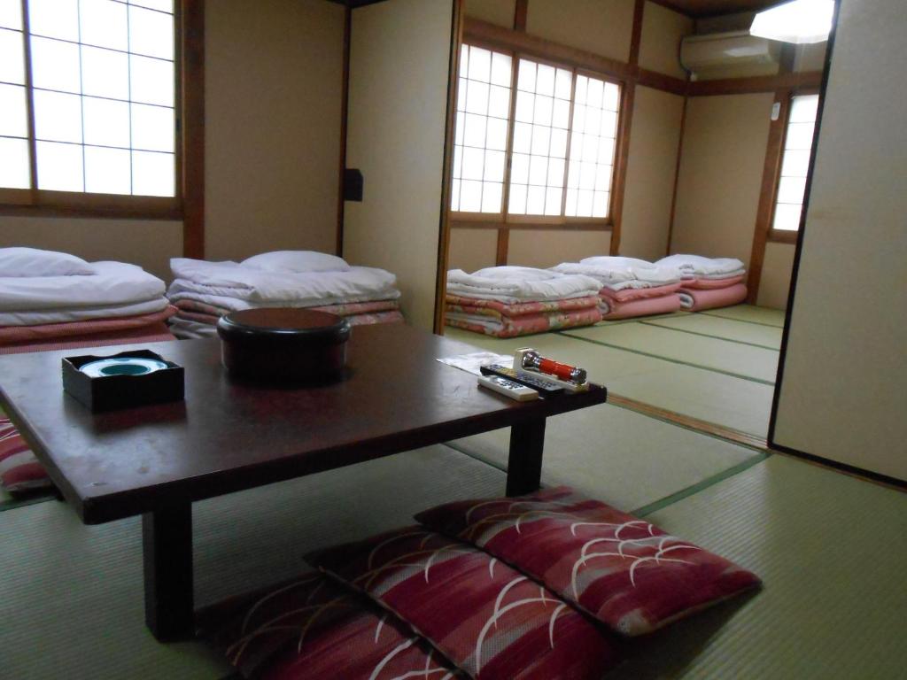 Ryokan Matsushima Tatami Room Futons