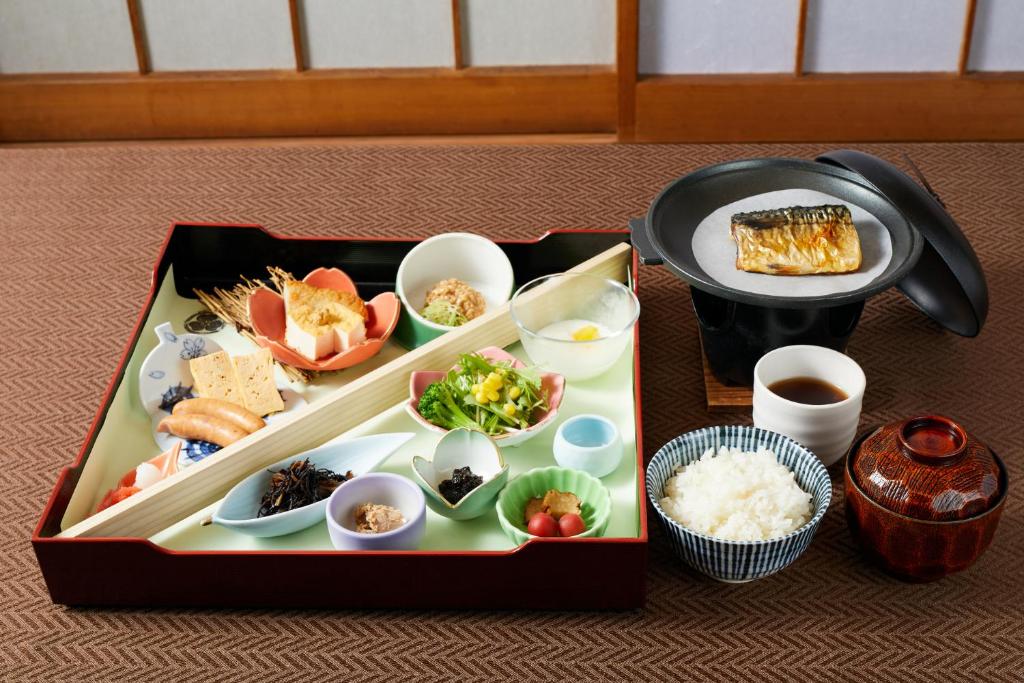 Ryokan Matsushima Traditional Japanese Breakfast