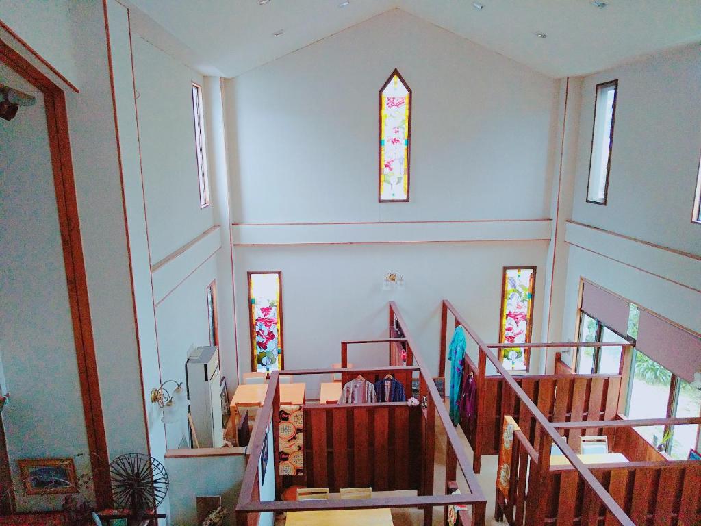 Ryokan Onyado Shinshima Interior Stained Glass