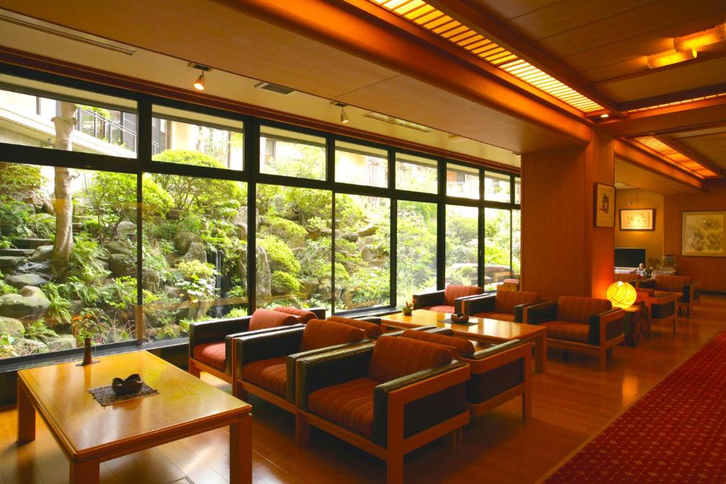 Ryokan Sakaya Lounge Garden View