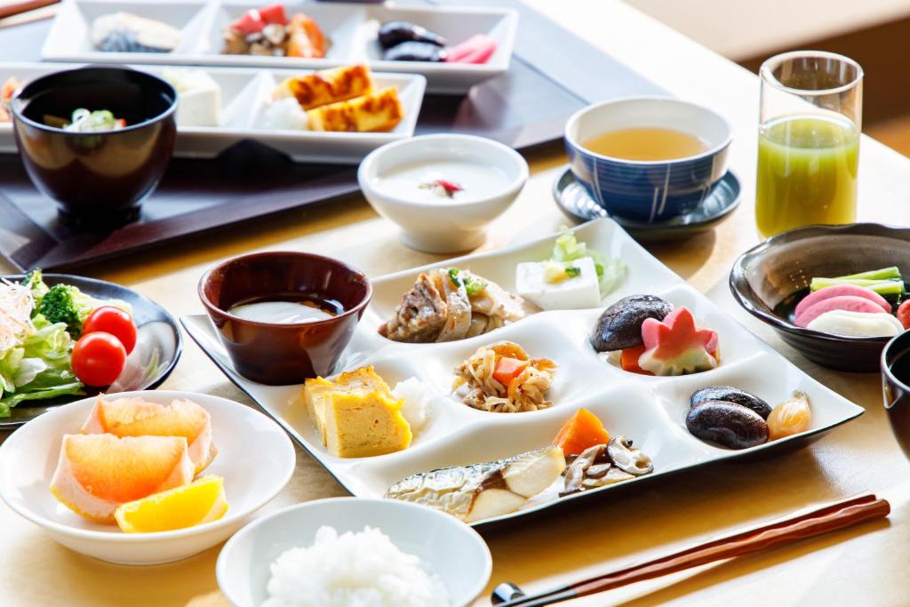 Saito Hotel Traditional Japanese Breakfast