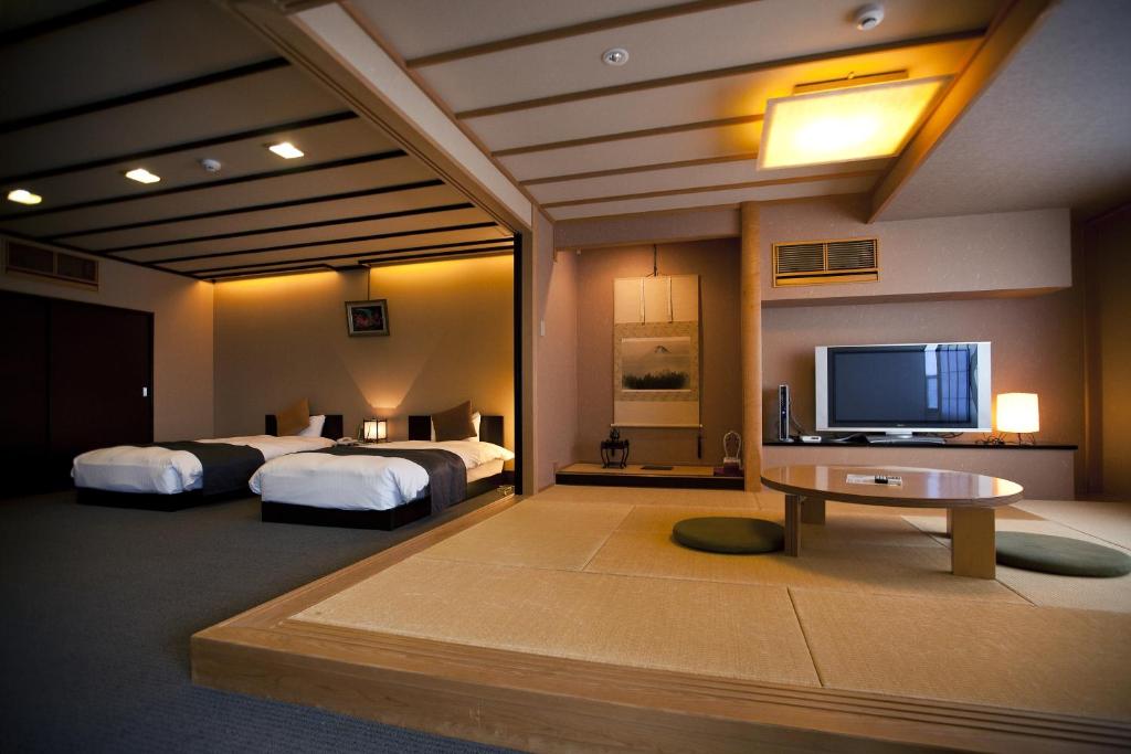 Seiryuso Yamaga Onsen Tatami And Bedroom