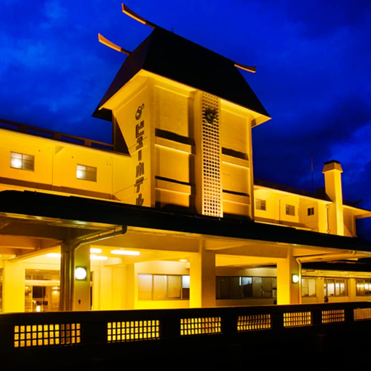 Senami View Hotel Exterior Night
