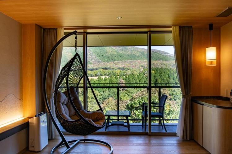 Senomoto Kogen Hotel Swing Chair Mountain View