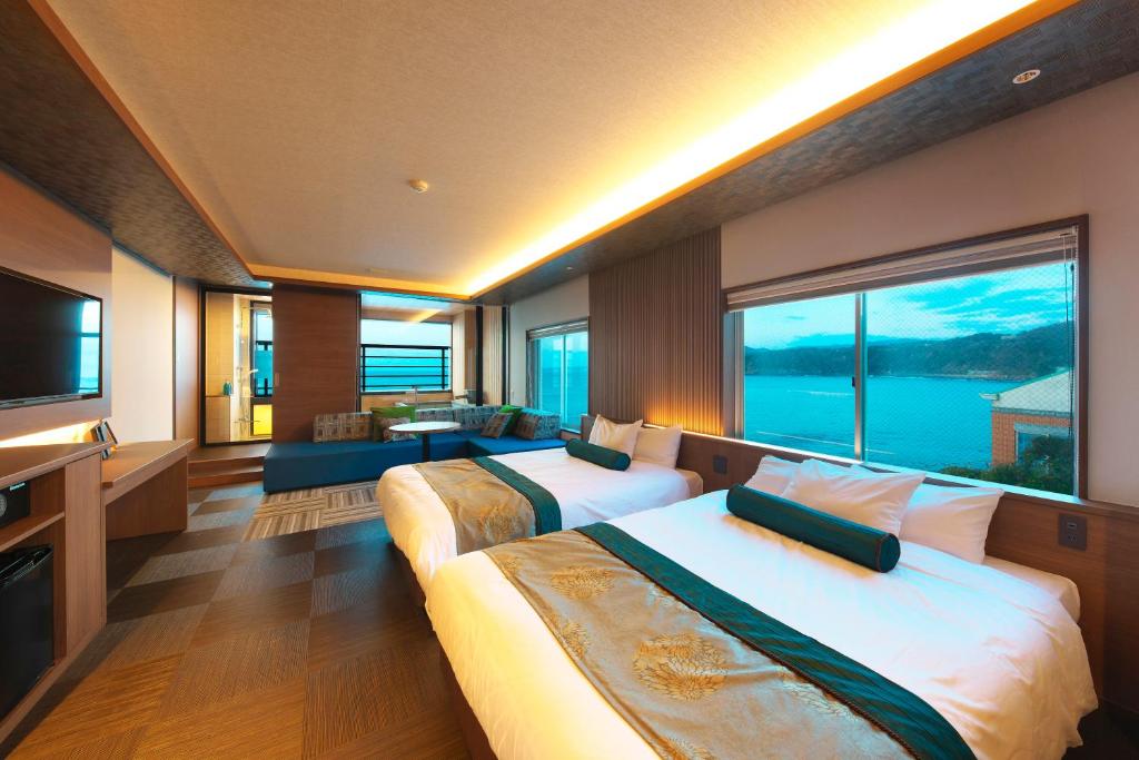 Senoumi Modern Ocean View Room
