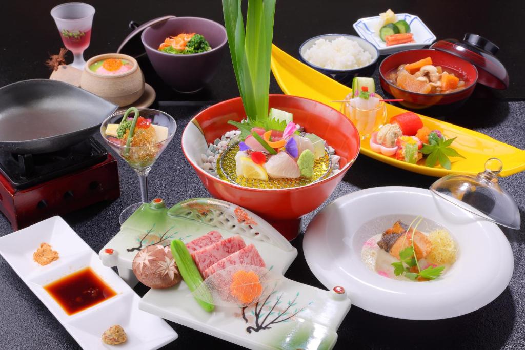 Shikanoyu Hotel Kaiseki Meal