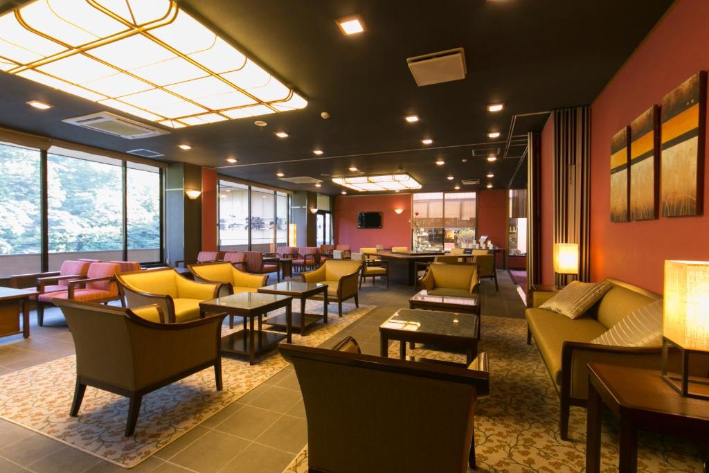 Shikanoyu Hotel Lobby Seating Area