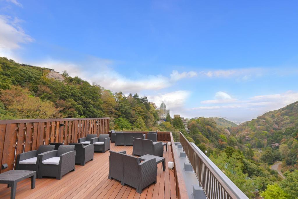 Shikanoyu Hotel Outdoor Terrace