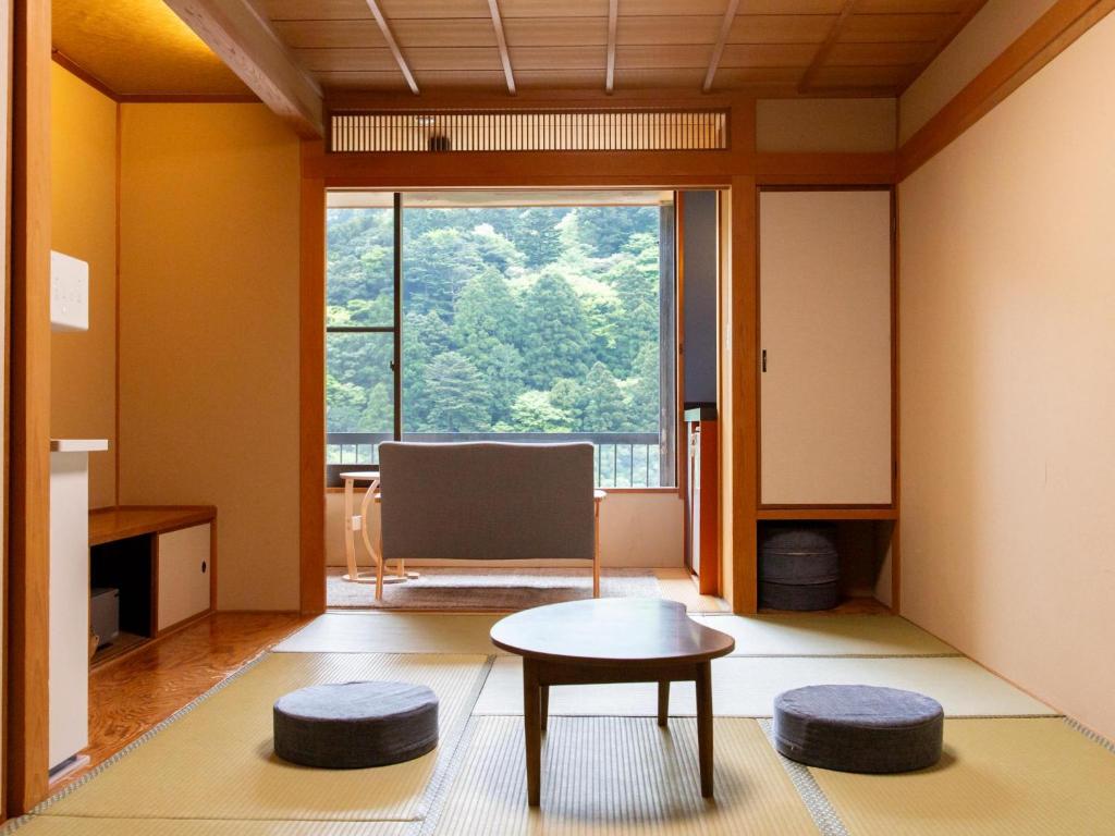 Shikanoyu Hotel Tatami Room View