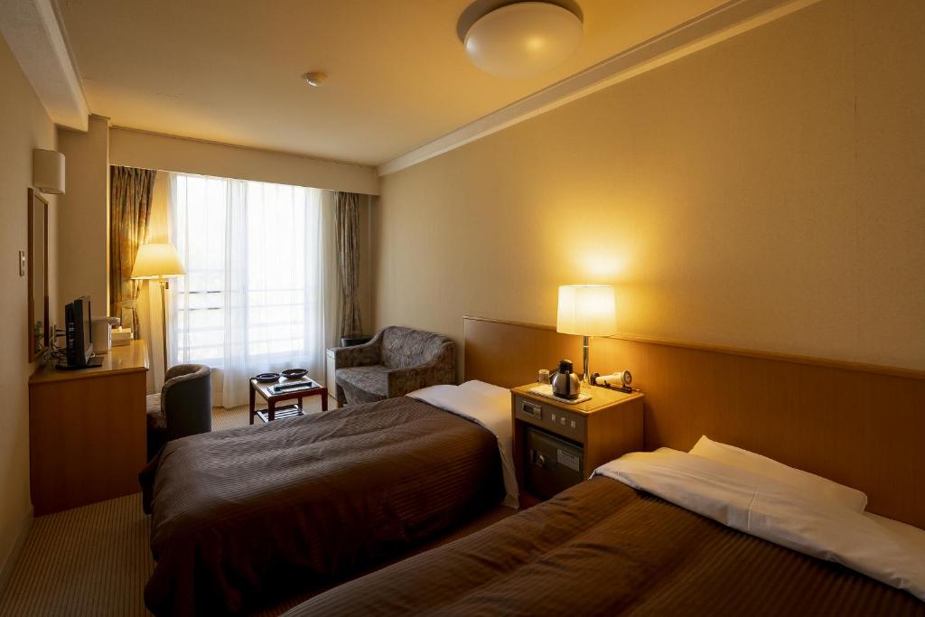 Shirafune Grand Hotel Twin Bed Room