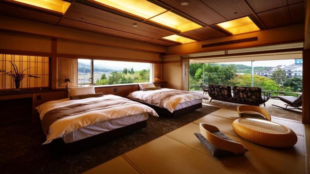 Shiratama No Yu Kahou Room Tatami Beds View