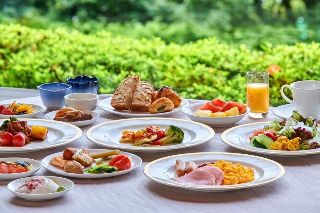 Shiroyama Hotel Kagoshima Breakfast Spread