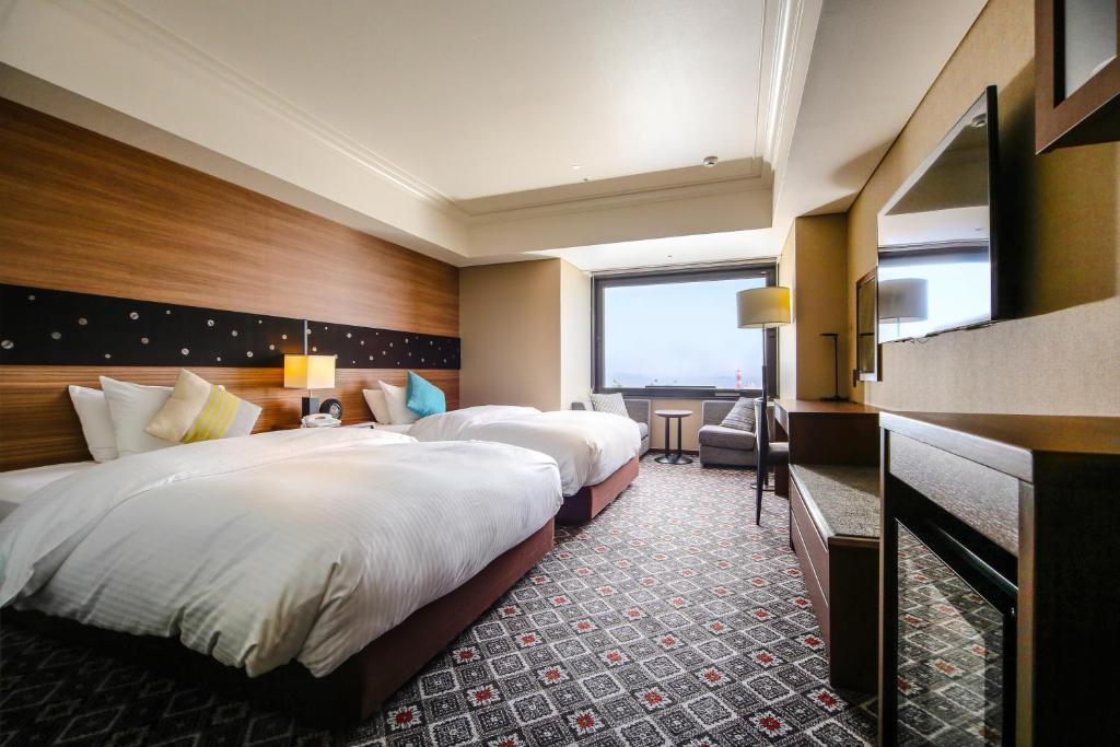 Shiroyama Hotel Kagoshima Modern Twin Room