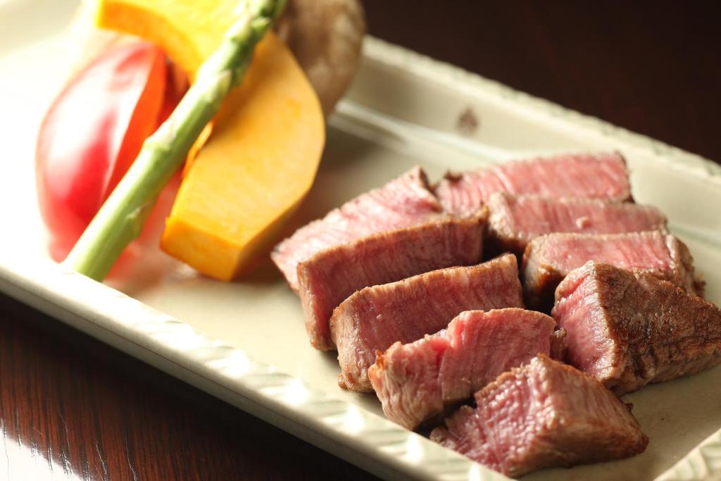 Shiroyama Hotel Kagoshima Steak And Vegetables